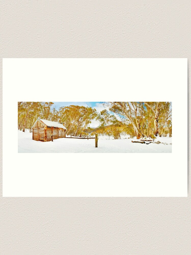Alternate view of Cascade Hut, Kosciuszko National Park, New South Wales, Australia Art Print