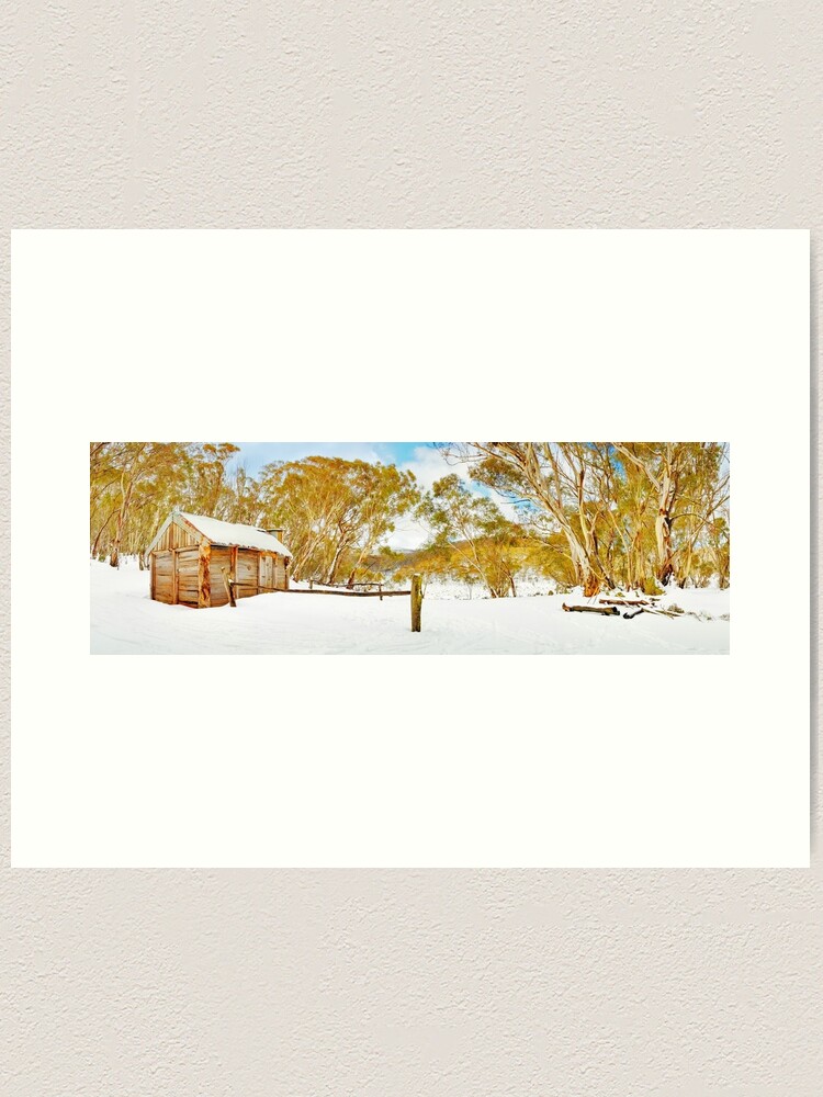 Alternate view of Cascade Hut, Kosciuszko National Park, New South Wales, Australia Art Print