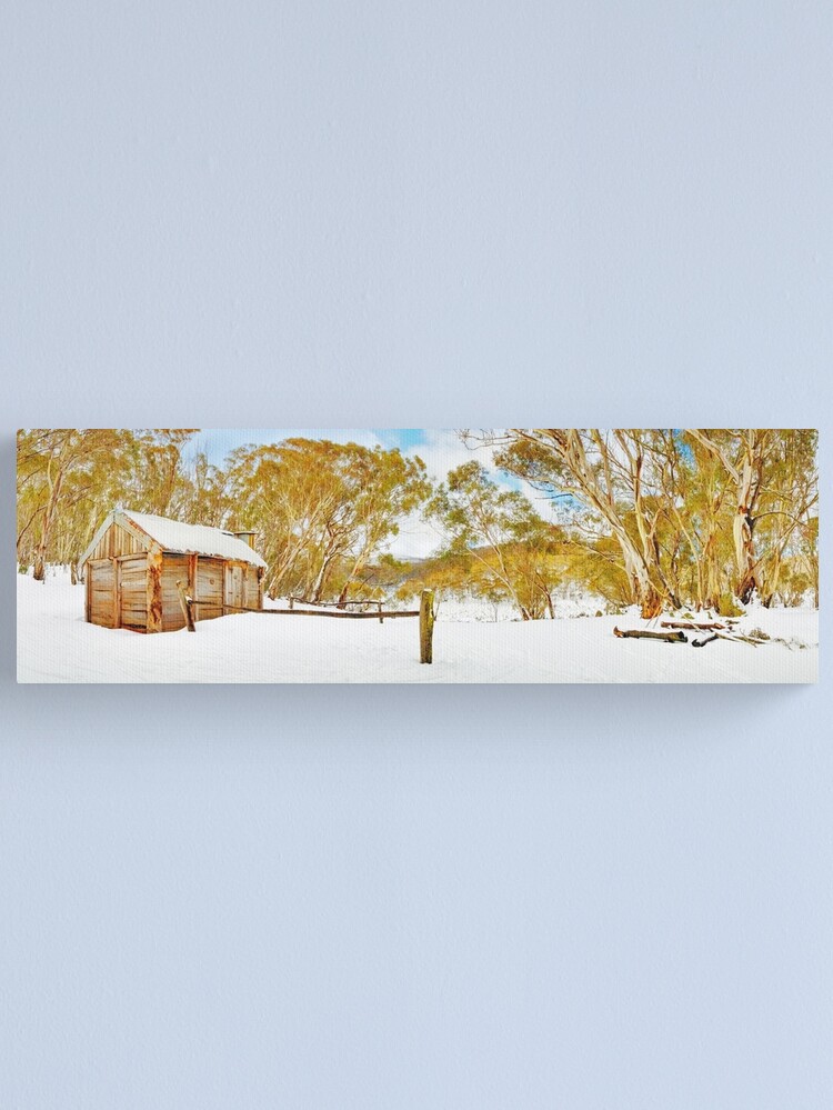 Alternate view of Cascade Hut, Kosciuszko National Park, New South Wales, Australia Canvas Print