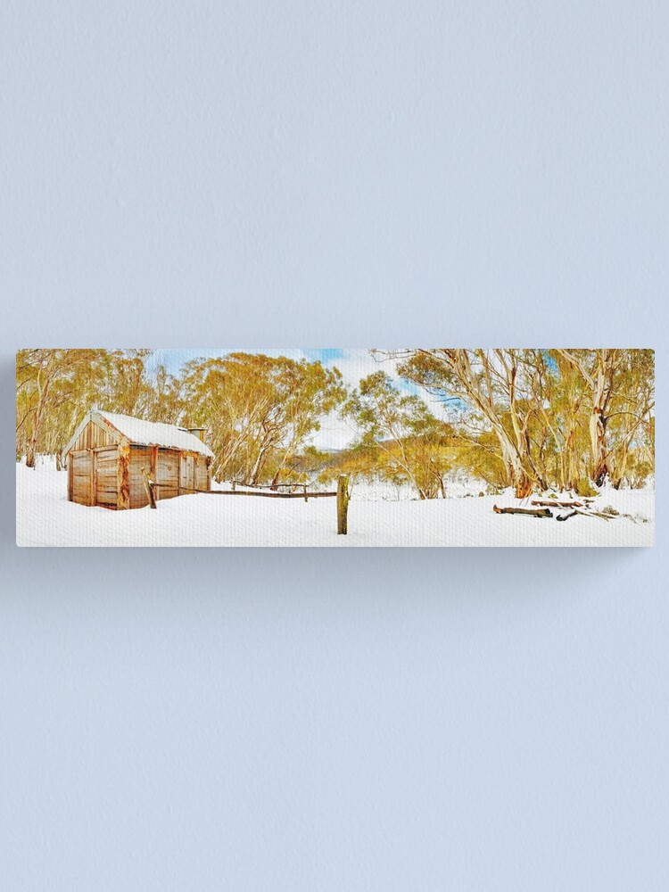 Alternate view of Cascade Hut, Kosciuszko National Park, New South Wales, Australia Canvas Print