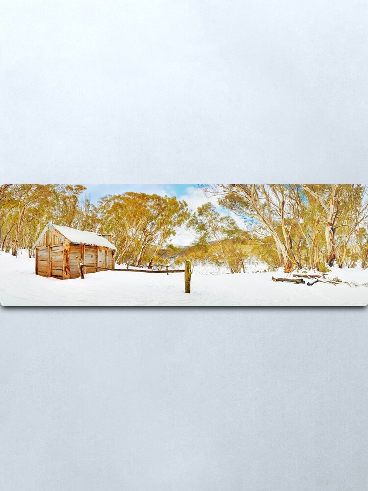 Alternate view of Cascade Hut, Kosciuszko National Park, New South Wales, Australia Metal Print
