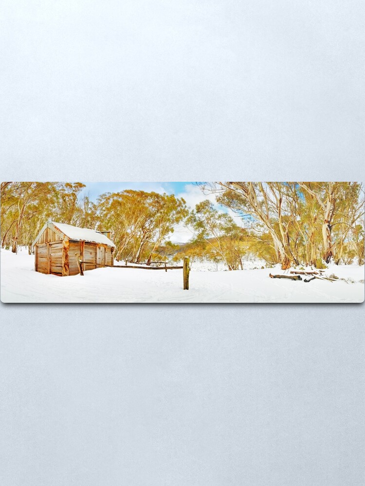 Alternate view of Cascade Hut, Kosciuszko National Park, New South Wales, Australia Metal Print