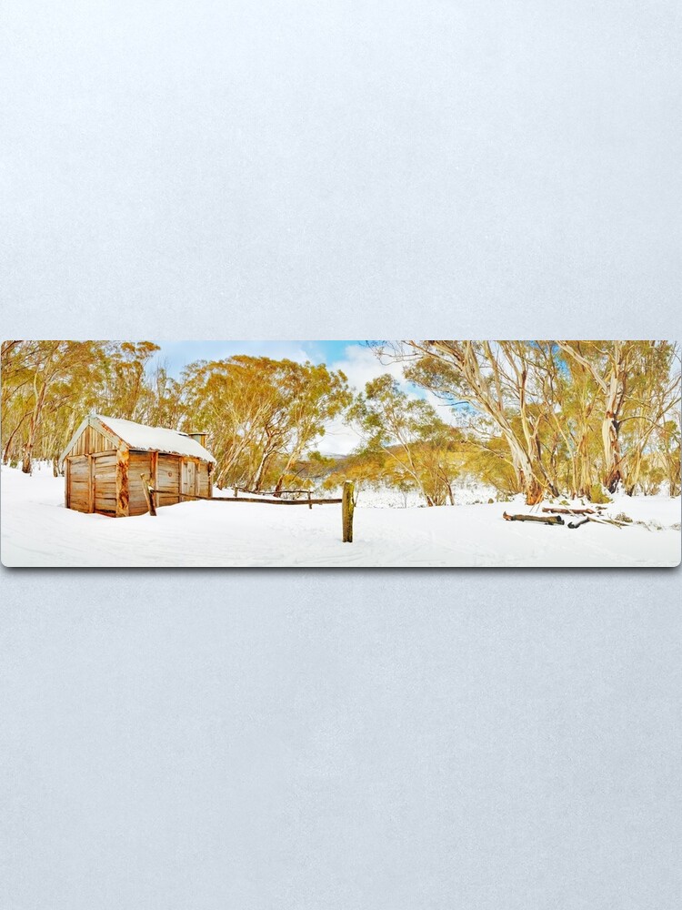 Alternate view of Cascade Hut, Kosciuszko National Park, New South Wales, Australia Metal Print