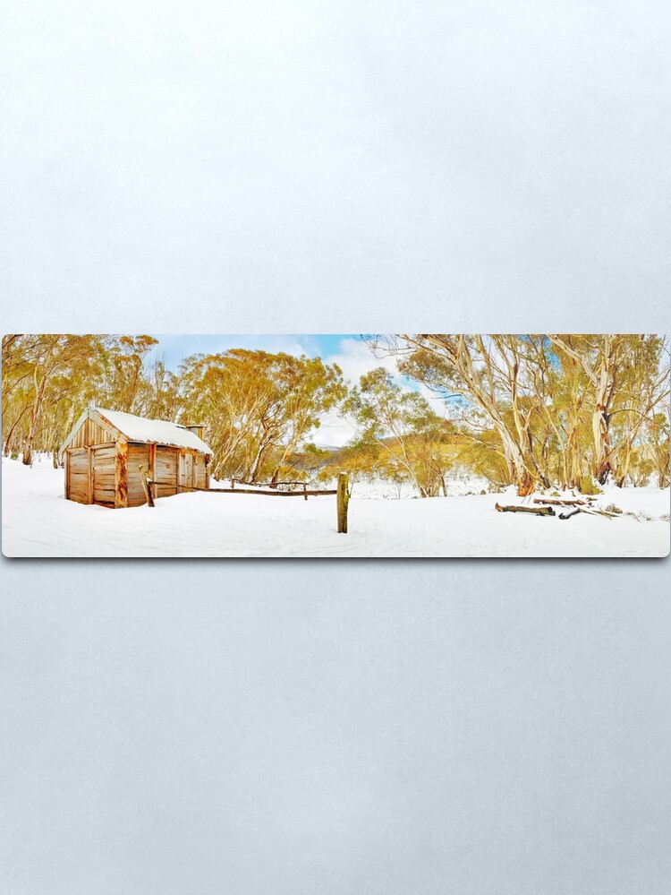 Alternate view of Cascade Hut, Kosciuszko National Park, New South Wales, Australia Metal Print
