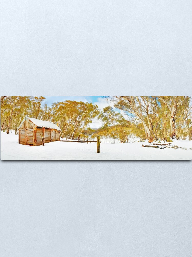 Alternate view of Cascade Hut, Kosciuszko National Park, New South Wales, Australia Metal Print