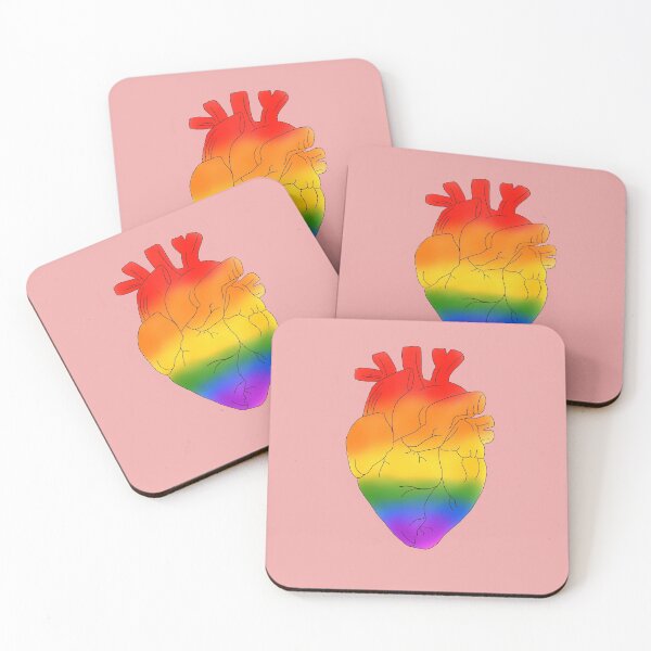 Item preview, LGBTQIA+ Pride Heart designed and sold by shahdraws.