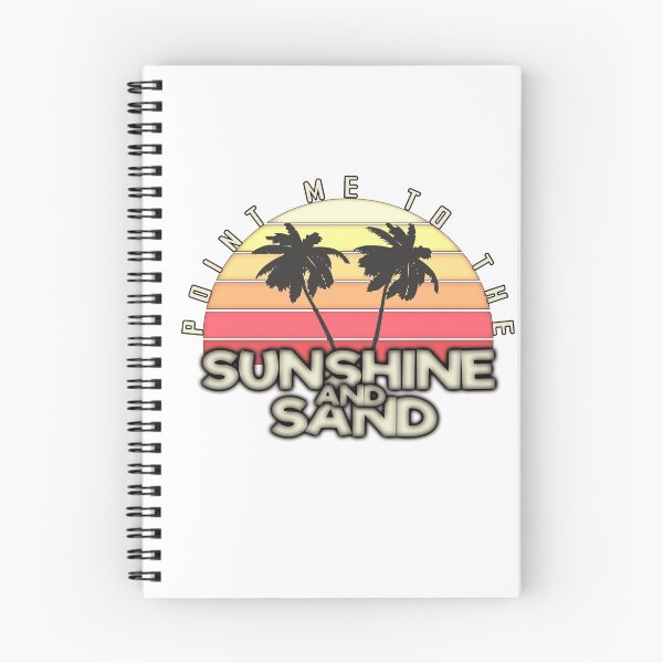 Item preview, Point Me To The Sunshine and Sand (en blanco) designed and sold by AbsurdlyEpic.