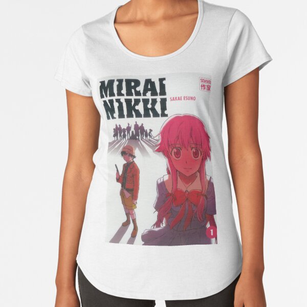 SRBB0026 future diary mirai nikki yuno gasai anime manga shirt