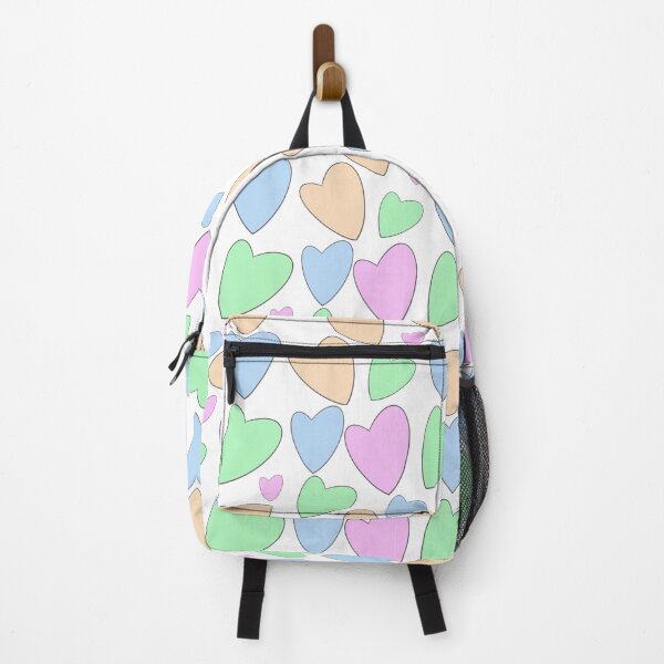 Item preview, Pastel hearts comforter designed and sold by Yuchi1.