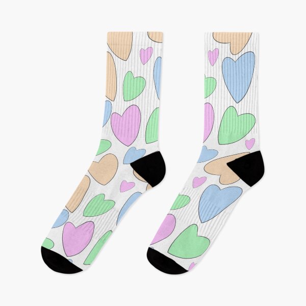 Item preview, Pastel hearts comforter  designed and sold by Yuchi1.
