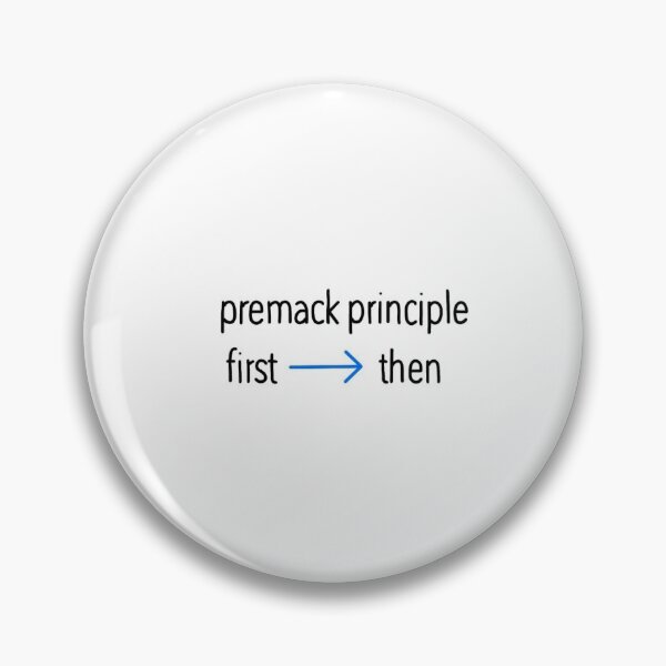 Item preview, premack principle designed and sold by gracerootes.