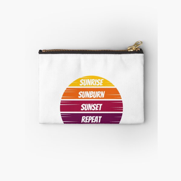 Item preview, sunrise sunburn sunset repeat designed and sold by budooShop.
