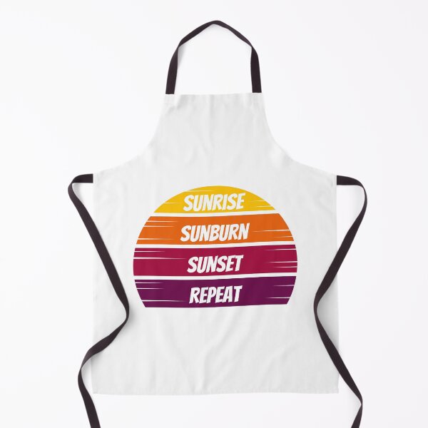 Artikelvorschau, Sonnenaufgang Sonnenbrand Sonnenuntergang wiederholen entworfen und verkauft von budooShop.