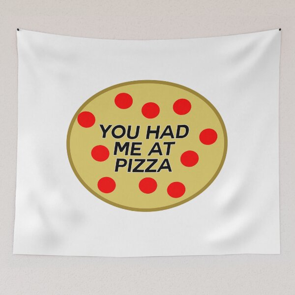 Item preview, CUTE YOU HAD ME AT PIZZA designed and sold by RetroPlaceee.