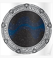 Stargate (black) Poster
