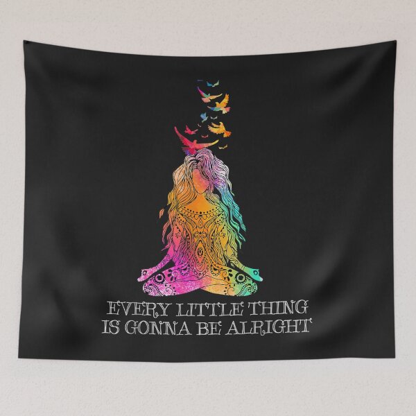 Item preview, Every Little Thing Gonna Be Alright Hippie TShirt48 designed and sold by alyssanmpmju.