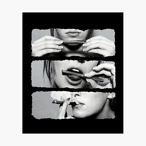 Girls love blunts Photographic Print