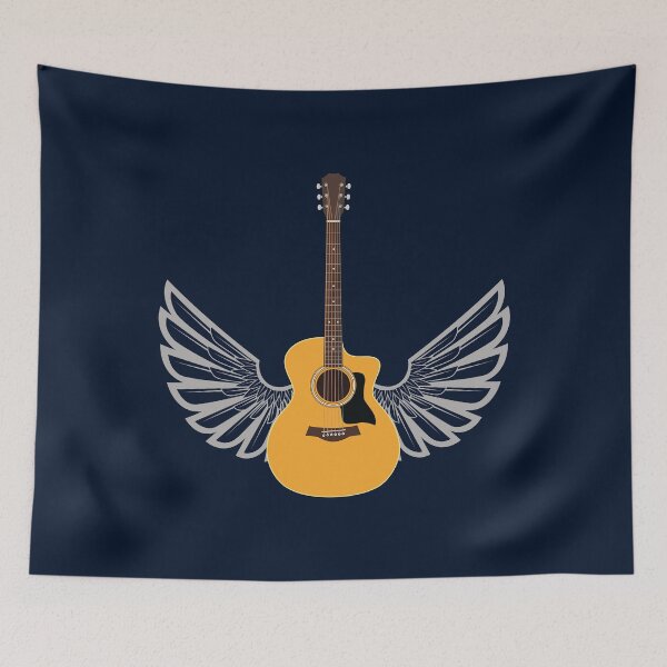 Item preview, Guitar Wings Auditorium Style Acoustic Guitar designed and sold by nightsworthy.