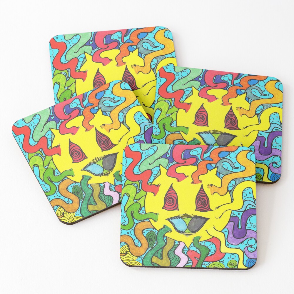Item preview, Coasters (Set of 4) designed and sold by PercentumDesign.