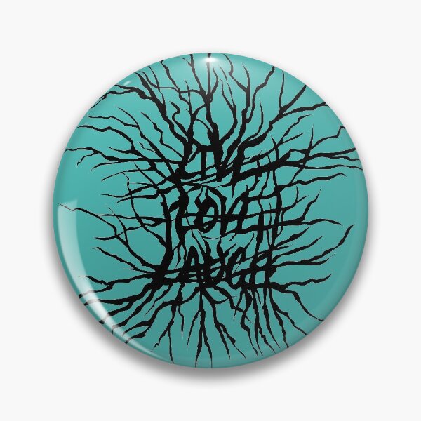 Item preview, Live Love Laugh Metal - Black on Turquoise designed and sold by AliceQuinn.