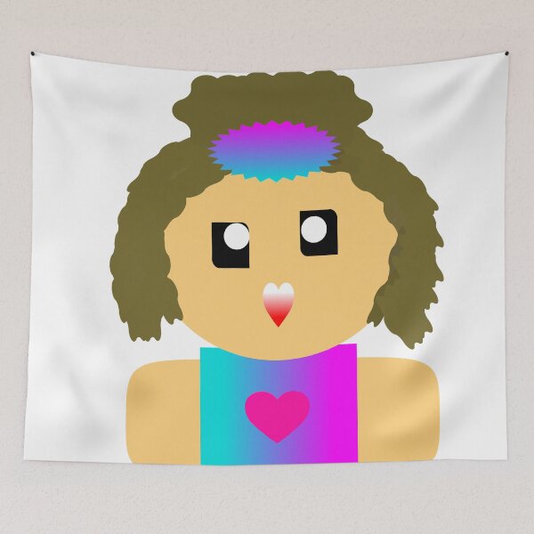 Item preview, LINDA NIÑA CON PEINADO MEDIO PLUMAS designed and sold by RetroPlaceee.