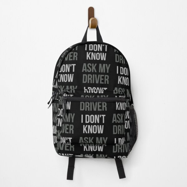 Item preview, I Don't Know Ask My Driver designed and sold by Digital Lama Creations.