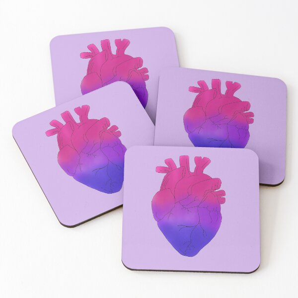 Item preview, Bisexual Pride Heart designed and sold by shahdraws.