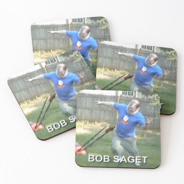 Item preview, BOB SAGET (Tourettes Guy) mowing lawn designed and sold by gameshowfan2001.