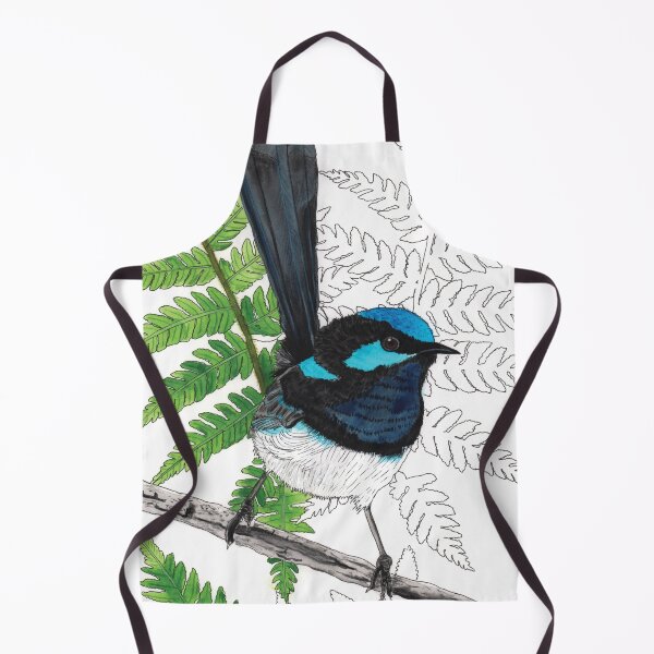 Item preview, Wren Superb Fairy Australian bird designed and sold by blueidesign.