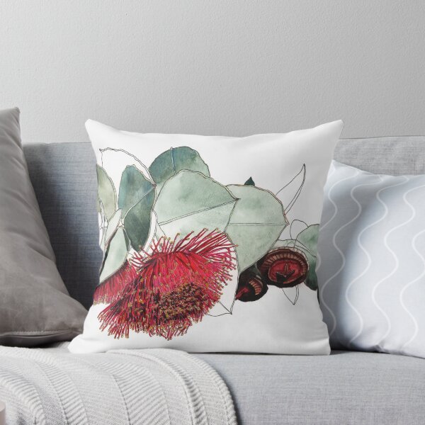 Item preview, Eucalyptus Mallee flowers red gum nut  designed and sold by blueidesign.