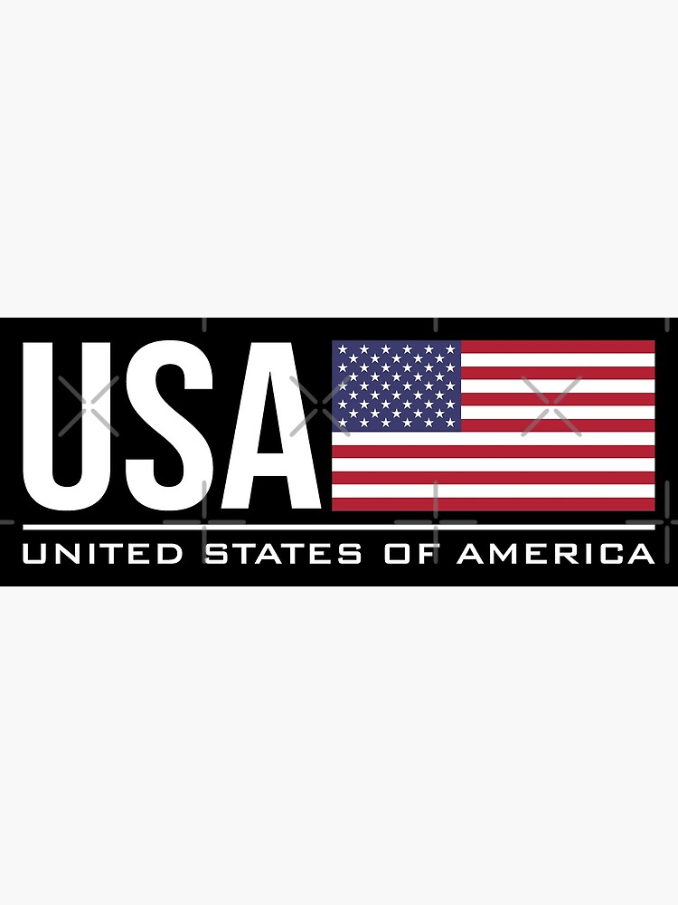 American Patriotic Sports Bra Team USA United States of America