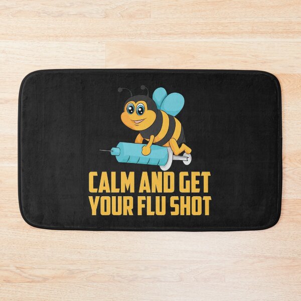 Item preview, Funny Bee Calm Get Your Flu Shot Cool Love Vaccinations Gift Sweatshirt13 designed and sold by alyssanmpmju.