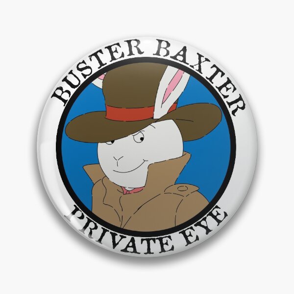 Item preview, Buster Baxter Private Eye Logo (Blue) designed and sold by EddieCas382.