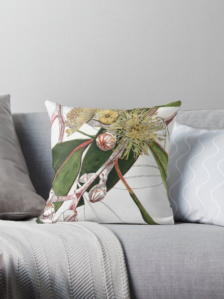 Botanical print pillows hotsell