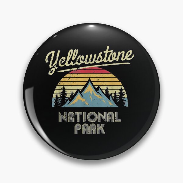 Item preview, Vintage Retro Yellowstone National Park designed and sold by kovacekgxb.