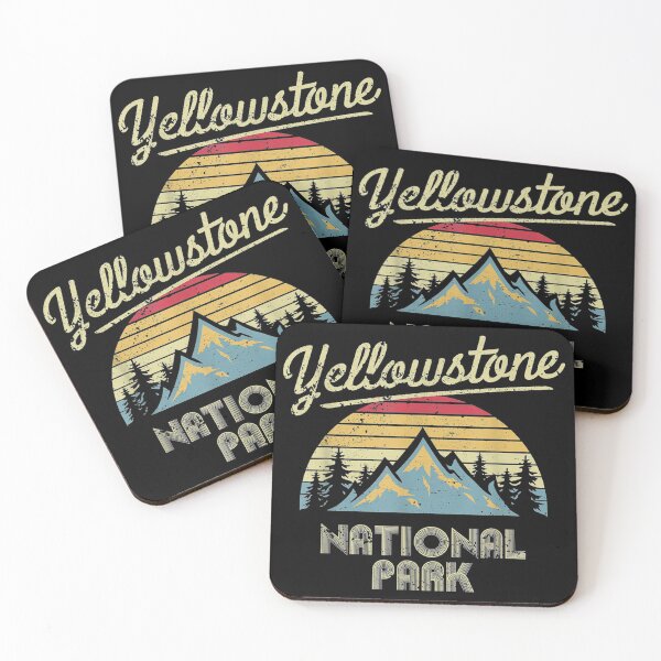 Item preview, Vintage Retro Yellowstone National Park designed and sold by kovacekgxb.