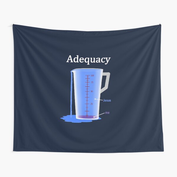 Measuring Glass of Adequacy Tapestry