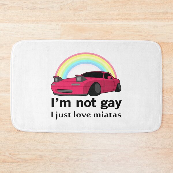 Item preview, Miata T-ShirtI'm not gay I just love my Miata designed and sold by UiMechona.