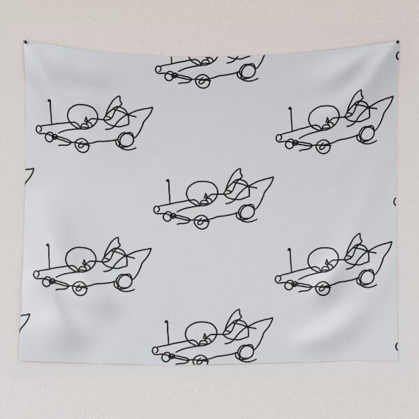Item preview, Simpson car sketch designed and sold by ThreadAliv.