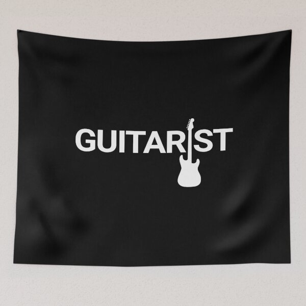Item preview, Guitarist Electric Guitar Silhouette Dark Theme designed and sold by nightsworthy.