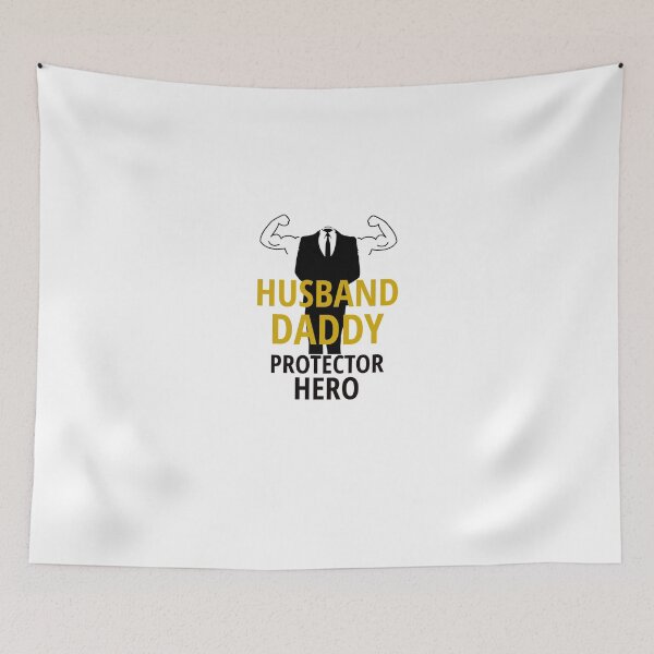 Item preview, Husband Daddy Protector Hero - Fathers Day Gift designed and sold by medbdj.