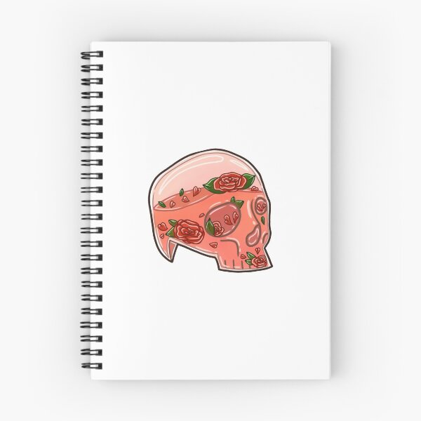 Item preview, Glass rose skull (small) designed and sold by P4perpage.