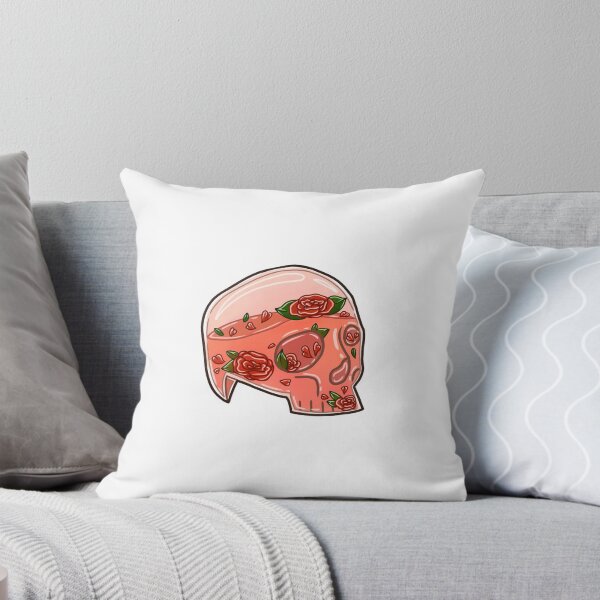 Item preview, Glass rose skull (small) designed and sold by P4perpage.