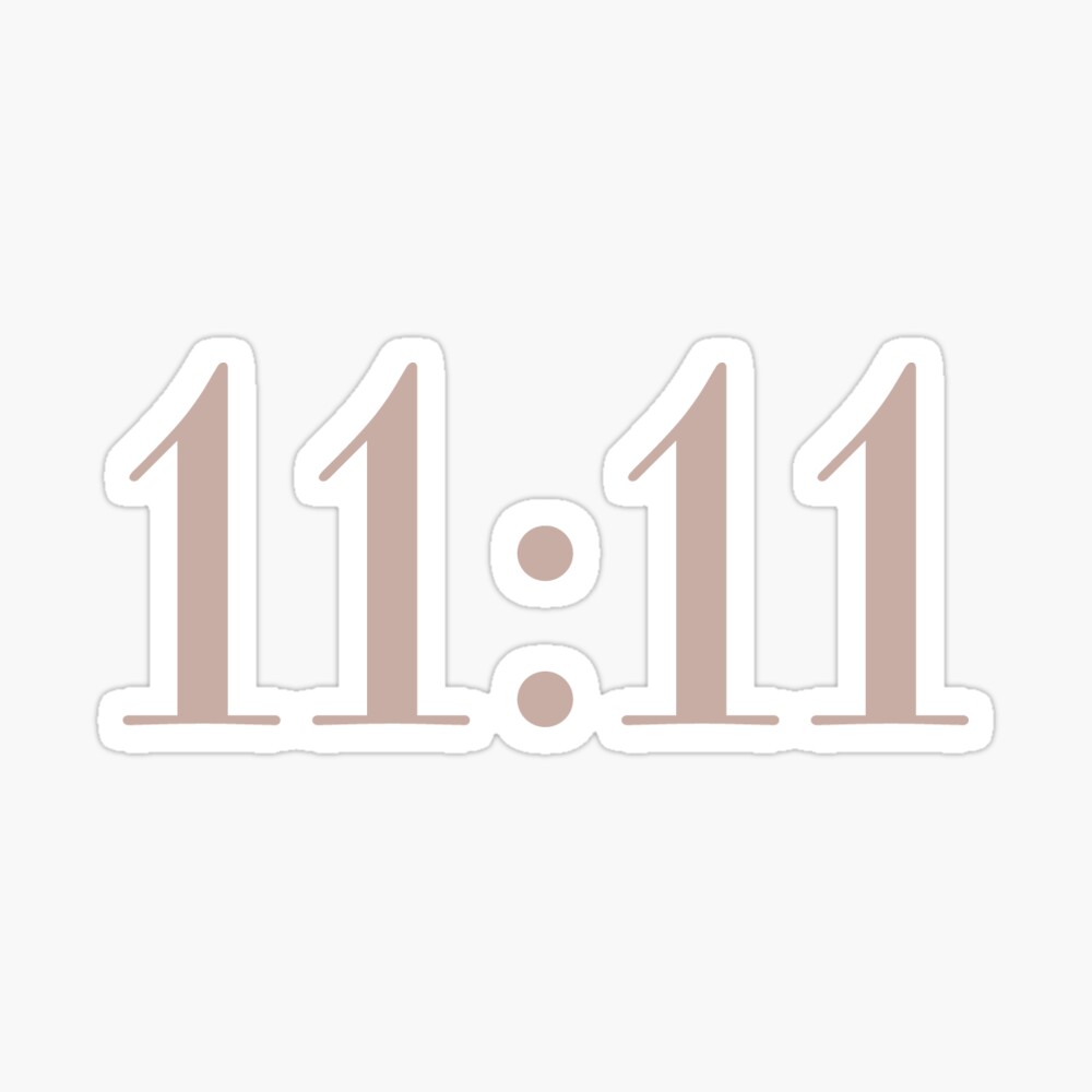 11:11 - 1111 - Sticker