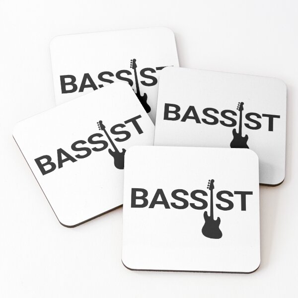 Item preview, Bassist Bass Guitar Silhouette Light Theme designed and sold by nightsworthy.