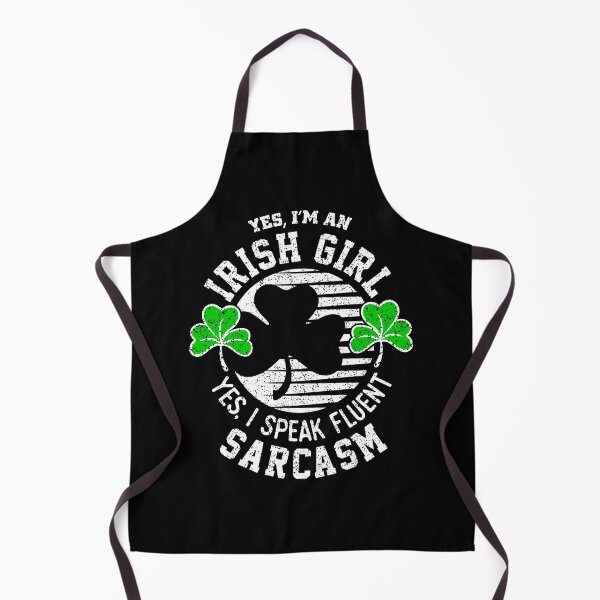 Item preview, Irish Girl Speak Sarcasm St Patrick'S Day Shamrock Gift designed and sold by zubakbrita.