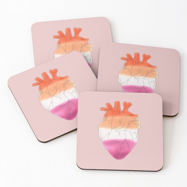 Item preview, Lesbian Pride Heart designed and sold by shahdraws.