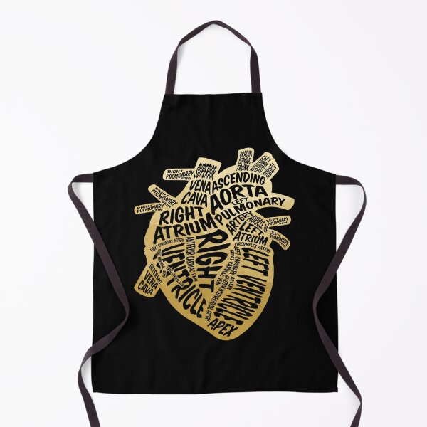 Item preview, Anatomical Heart Cardiac Nurse Parts Of Heart Gift designed and sold by merystowe1.