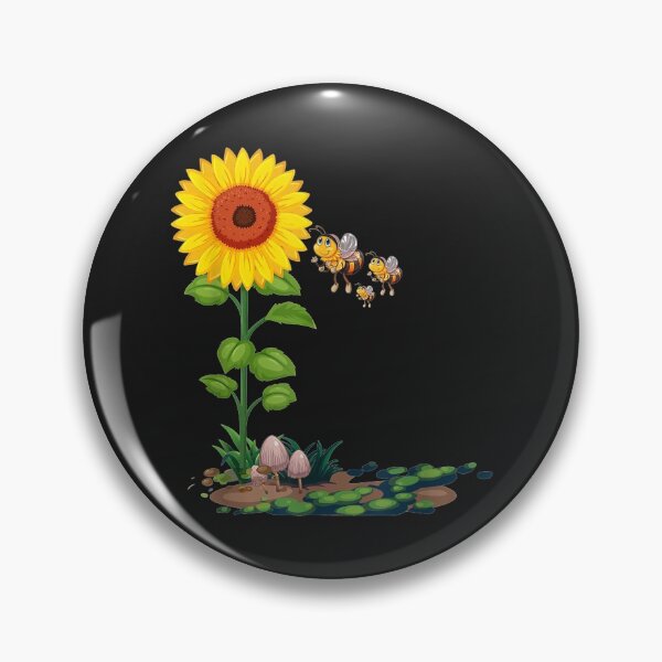 Item preview, Happy Bees Summer Sunflower Floral Funny Graphic TShirt31 designed and sold by alyssanmpmju.