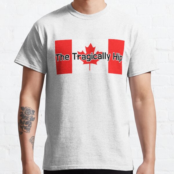 tragically hip maple leaf shirt